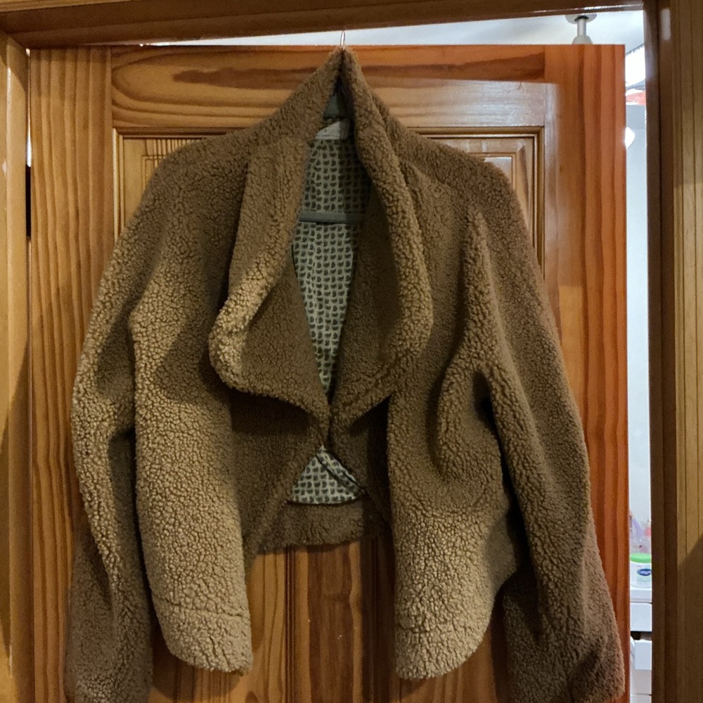 We The Free Warm Brown Teddy Jacket - Picture 2 of 3